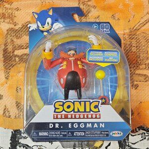 Sonic the Hedgehog DR EGGMAN 4" Action Figure Checkpoint Jakks Pacific Robotnik
